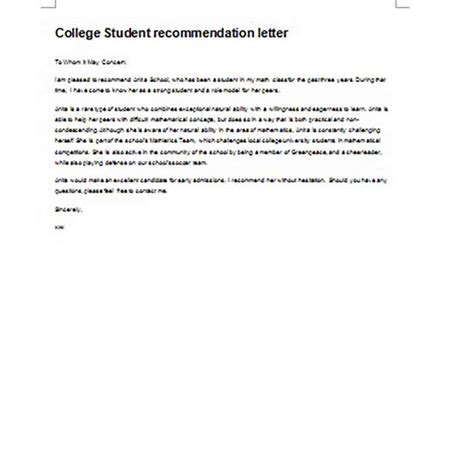 letter  recommendation  college steps  tips