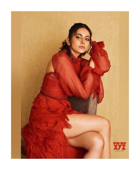Actress Rakul Preet Singh New Red Hot Stills From Vogue