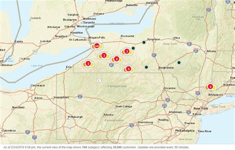 nyseg power outage map