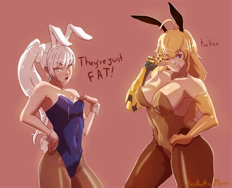 Bunnygirls Weiss And Yang By Aestheticc Meme Rwby Hentai Collection