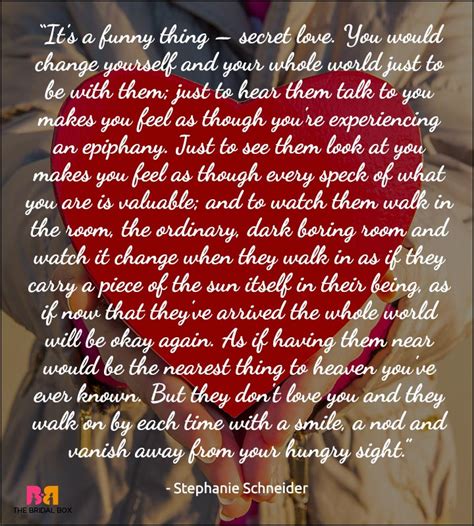 Secret Love Quotes