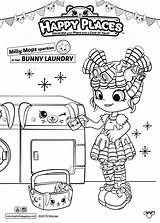 Coloring Shopkins Shoppies sketch template