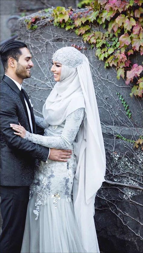 33 Ide Top Beautiful Wedding Hijab Dress
