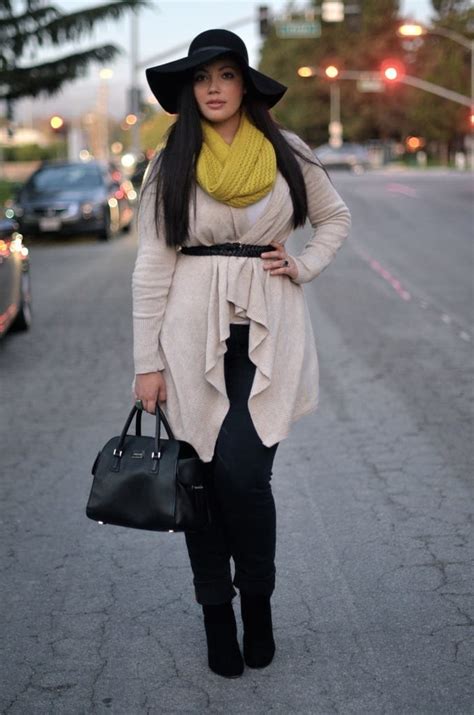 plus size winter outfits 14 chic winter style for curvy women