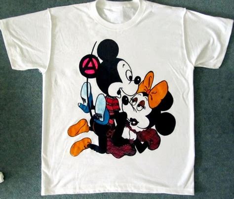 Seditionaries Sex Mickey Mouse Punk Tshirt Mickey
