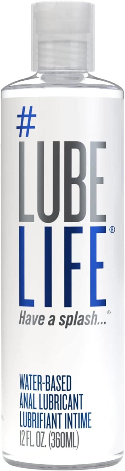 Lube Life Water Based Anal Lubricant Personal Backdoor Lube For Men