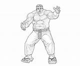 Goro Daimon Fighters King sketch template