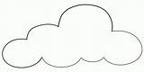 Coloring Pages Clouds Kids Cloud Popular sketch template