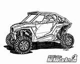 Utv Rzr Polaris Coloring Clip Drawings Rod Hot Car Cars Pages Drawing Xp1000 Razor Line Cool Truck Sheets Visit sketch template