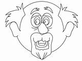 Grandpa Coloring Pages Clipart Birthday Happy Face Colouring Popular Library Clip Coloringhome sketch template