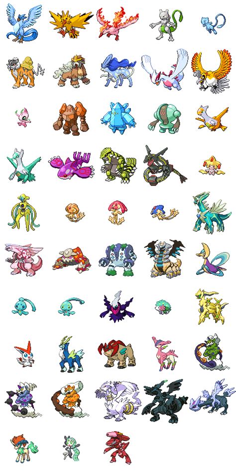 gather all the magic — all of the shiny legendaries