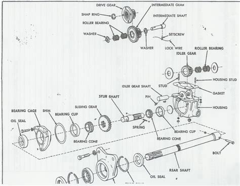 allis chalmers  parts diagram diagramwirings