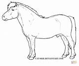 Pony Shetland Coloring Horse Pages Miniature Drawings Supercoloring Drawing Outline Welsh Printable Sketch Animal Ponies Getcolorings Color Deviantart Super Categories sketch template