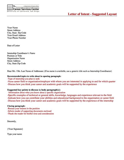 letter  prospective employers  letter template collection