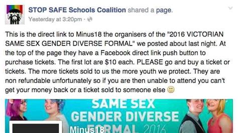 protest against same sex school formal backfires hack triple j
