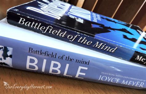 Battlefield Of The Mind Bible {joyce Meyer} Renew Your Mind Through