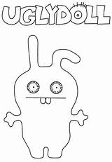 Coloring Pages Ugly Dolls Uglydolls Printable Kids sketch template