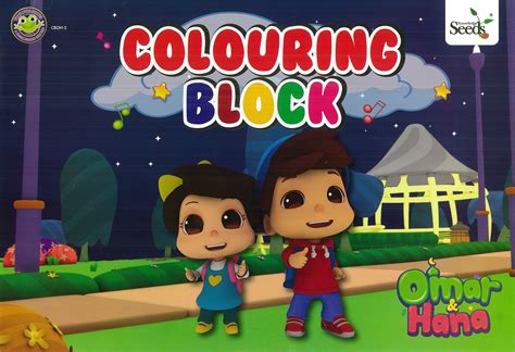 cartoon omar hana colouring learn drawing coloring omar hana pelbagai