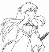 Inuyasha Coloring Pages Colouring Deviantart Drawing Anime Printable Getcolorings Fresh Bestofcoloring sketch template