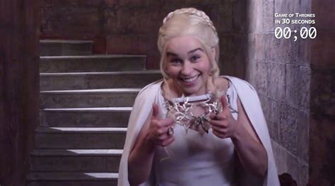 game of thrones season 5 watch the cast attempt to recap whole show in 30 seconds news