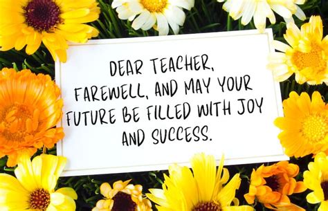 farewell quotes messages  teacher retirement tips  tricks