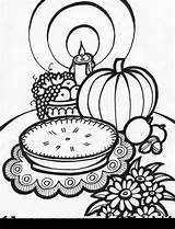 Thanksgiving Coloring Pages Printable Meal Adults Kids Adult Print Sheet Sheets Color Food Books Pie Colouring Disney Fall Turkey Pies sketch template