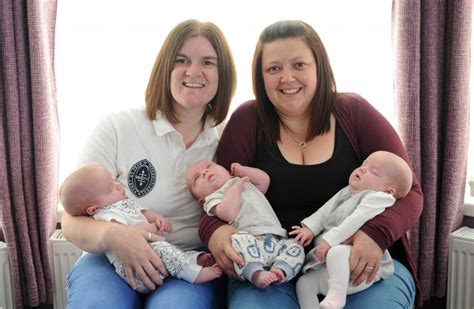 Same Sex Couple Give Birth To Triplets After Four Years Of Trying