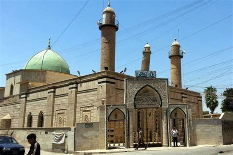 masjid besar al nuri  mosul irak dianggap penting bbc