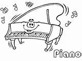 Coloring Pages Music Piano Books Kids Class Themed Colouring Sheets Popular Musical Preschool sketch template