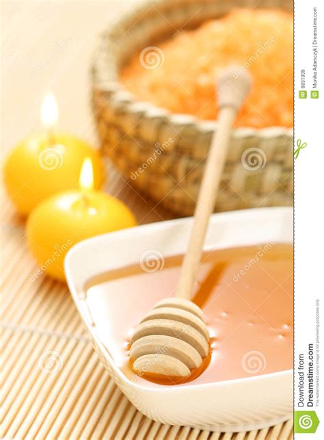 honey spa stock image image  wellness relaxation lifestyle