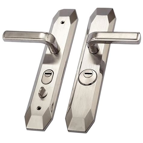 stainless steel interior external security lock mortise lever handle lock set  door handles