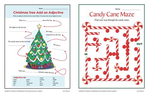 holiday worksheets  printable  printable templates