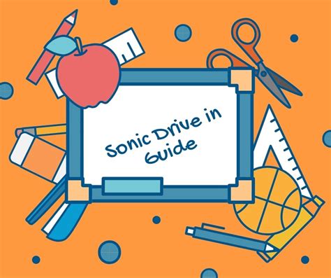 sonic drive  guide  articles feedback survey review