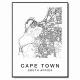 Cape Town Map Africa South Amazon City Na Ssl Source Street Maps sketch template