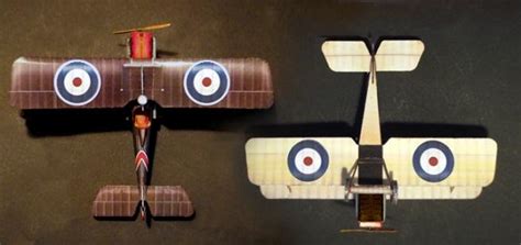 Papermau Wwi`s Royal Aircraft Factory Se5 Paper Model By Paper Diorama