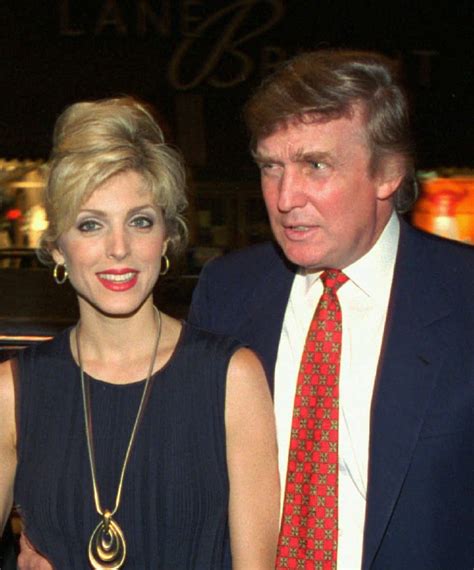 donald trump   wife marla maples  trump familys highs  lows gallery