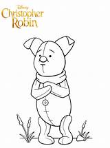 Piglet Robin Robinson Malvorlage Lifefamilyjoy Stimmen Stemmen sketch template