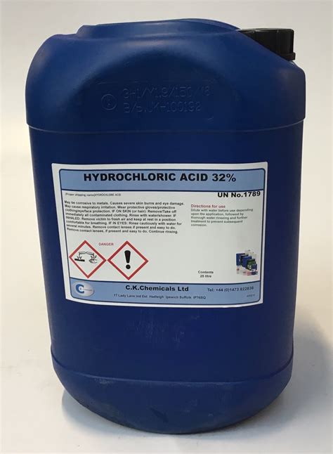 Ck Chemicals Hydrochloric Acid 32