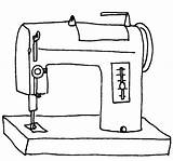 Sewing Machine Clip Clipart Machines Easy Classes Things Draw Tips Little Drawing Cartoon Sew Needle Cliparts Thread Call Kids Clipartix sketch template