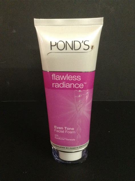 ponds flawless radiance  tone facial foam ml tube