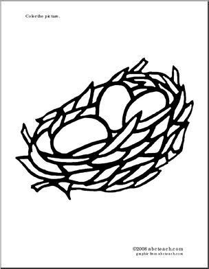 coloring page nest coloring pages bird coloring pages coloring