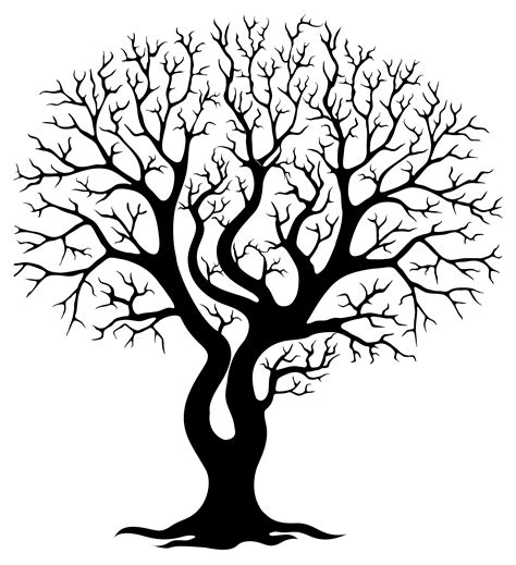 simple bare tree clipart  png  pngkit vrogueco