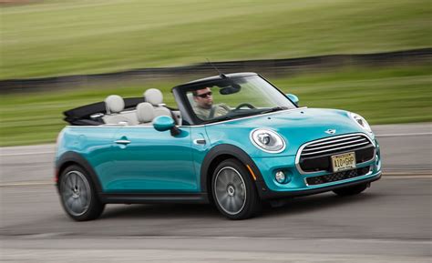 mini cooper convertible automatic test review car  driver