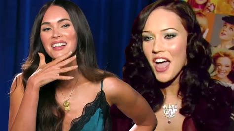 watch megan fox react to her biggest hollywood moments exclusive