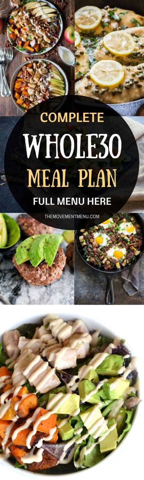 whole30 meal plan that s quick and healthy a complete