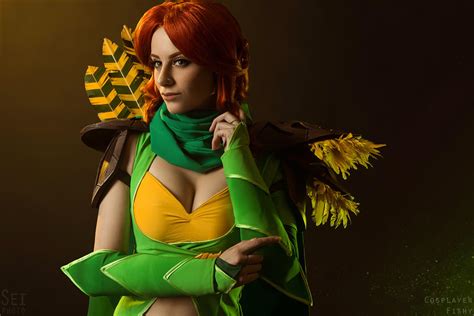 dota 2 windranger by daria kravets cosplayers and babes