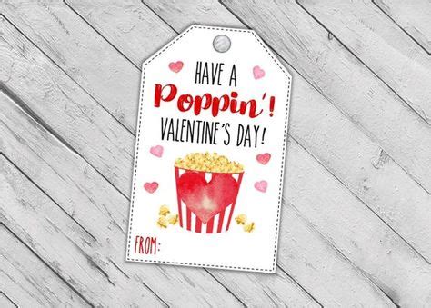 popcorn valentines day tags valentines printable poppin valentines