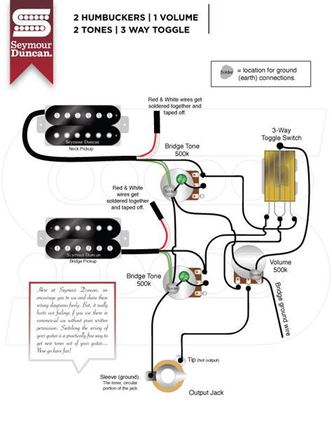 wiring diagrams seymour duncan guitar pickups guitar design electronics mini projects