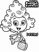 Bubble Coloring Pages Guppies Deema Character Guppy Characters Printable Print Easy Colouring Kids Button Through Getcolorings Color Getdrawings Search Grab sketch template