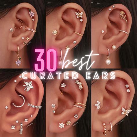 30 Cool And Unique Ear Piercing Ideas To Try In 2022 – Impuria Ear